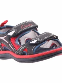 Clarks AC105 FEAR-3 NAVY/RED Kids