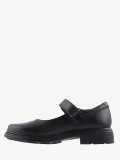Clarks AC26 INDULGE BLACK 1-BAR E-FIT School