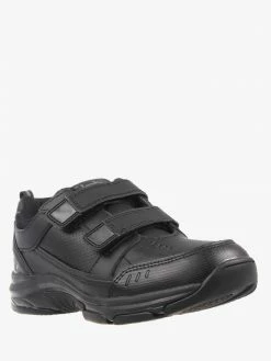 Clarks AC32 ADVANCE BLACK VELCRO School