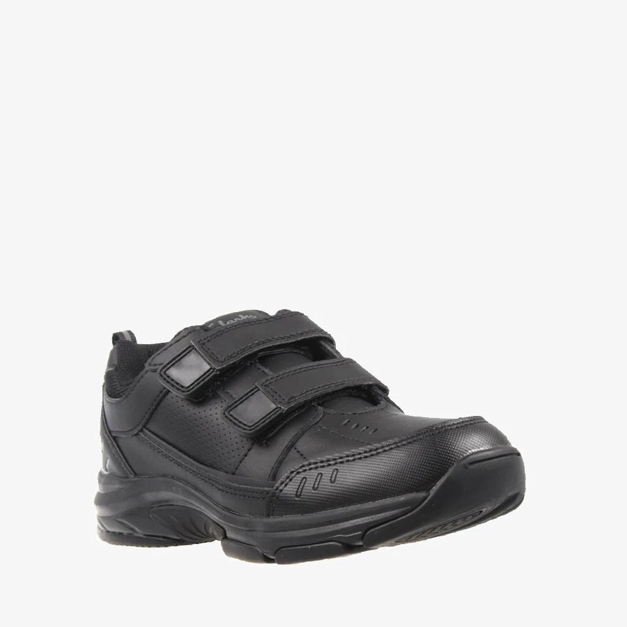 Clarks AC32 ADVANCE BLACK VELCRO School 1 Clarks AC32 ADVANCE BLACK VELCRO School