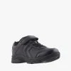 Clarks School AC33 ARCHER BLACK LACE/VELCRO