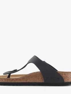 Birkenstock Women B45 GIZEH BLACK BIRKO-FLOR