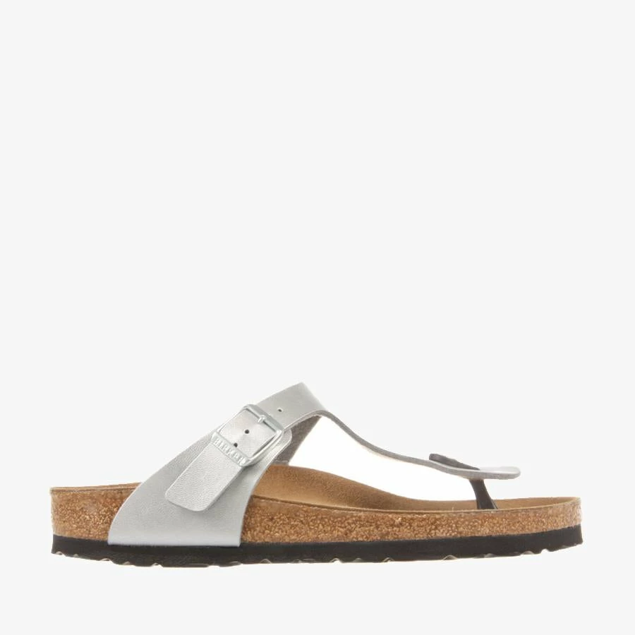 Birkenstock Women B46 GIZEH SILVER BIRKO-FLOR 1 Birkenstock Women B46 GIZEH SILVER BIRKO-FLOR