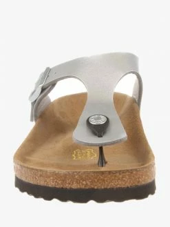 Birkenstock Women B46 GIZEH SILVER BIRKO-FLOR 6 Birkenstock Women B46 GIZEH SILVER BIRKO-FLOR