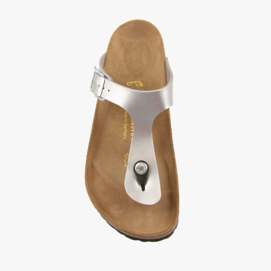 Birkenstock Women B46 GIZEH SILVER BIRKO-FLOR 4 Birkenstock Women B46 GIZEH SILVER BIRKO-FLOR