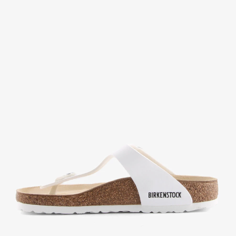 Birkenstock Women B49 GIZEH WHITE BIRKO-FLOR 3 Birkenstock Women B49 GIZEH WHITE BIRKO-FLOR