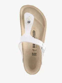 Birkenstock Women B49 GIZEH WHITE BIRKO-FLOR 7 Birkenstock Women B49 GIZEH WHITE BIRKO-FLOR