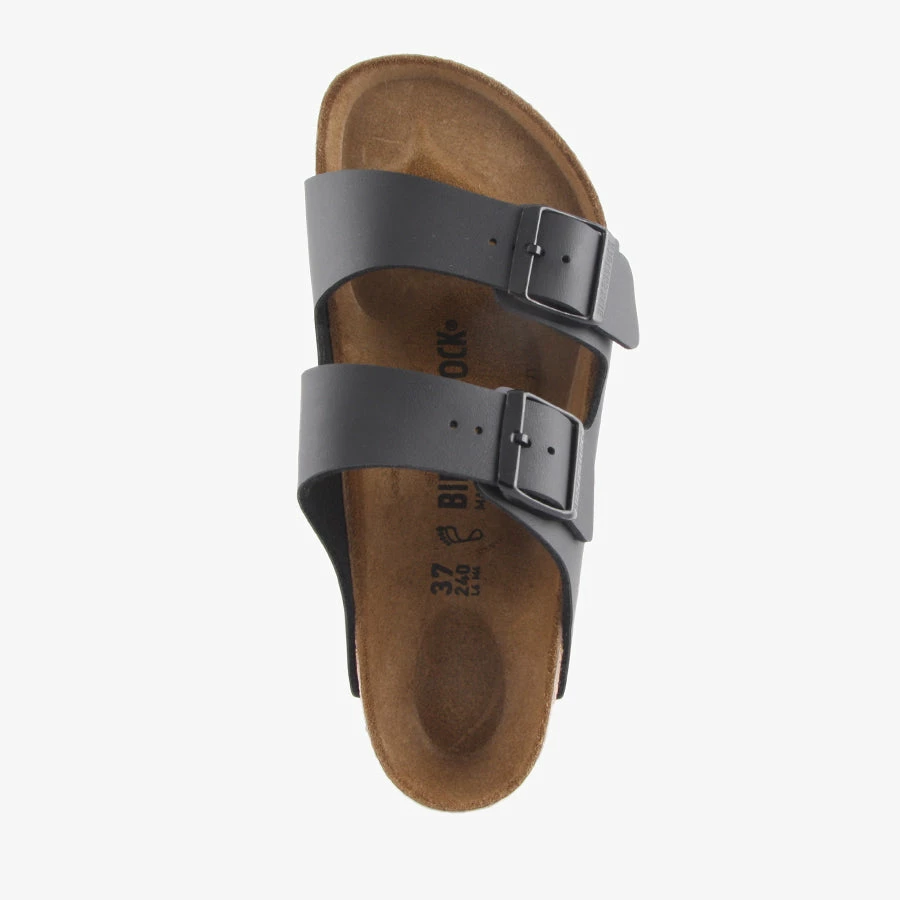 Birkenstock B57 ARIZONA BLACK BIRKO-FLOR Womens 4 Birkenstock B57 ARIZONA BLACK BIRKO-FLOR Womens