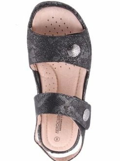 Aerocushion Women D723 MONTREAL BLACK METALIC