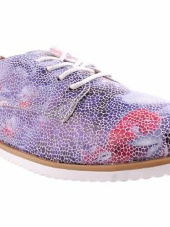 Just Bee Women D749 CORONEL PURPLE FLORAL
