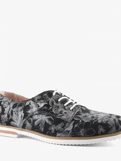 Just Bee Women D800 CAROLE BLACK/GREY FLOWER