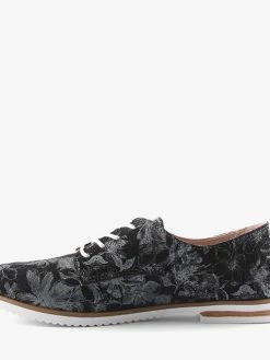 Just Bee Women D800 CAROLE BLACK/GREY FLOWER