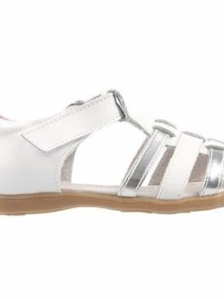 Grosby FC184 ARABELL WHITE/SILVER LEATHER Kids