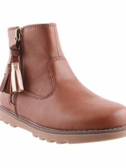 Grosby FC232 PENNY TASSLE TAN Kids