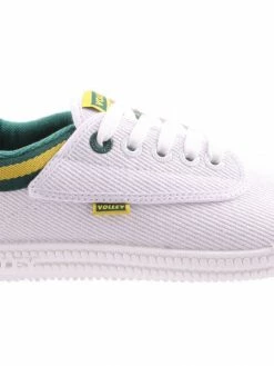 Men HM81 VOLLEY HERITAGE LO WHITE/GREEN