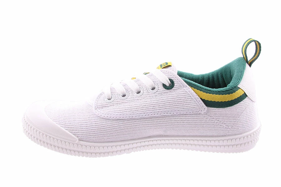 Men HM81 VOLLEY HERITAGE LO WHITE/GREEN 3 Men HM81 VOLLEY HERITAGE LO WHITE/GREEN