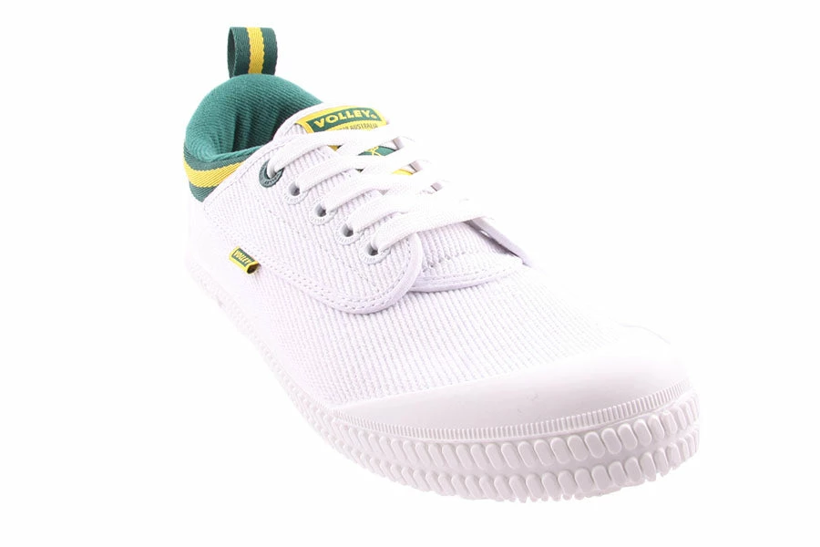 Men HM81 VOLLEY HERITAGE LO WHITE/GREEN 1 Men HM81 VOLLEY HERITAGE LO WHITE/GREEN