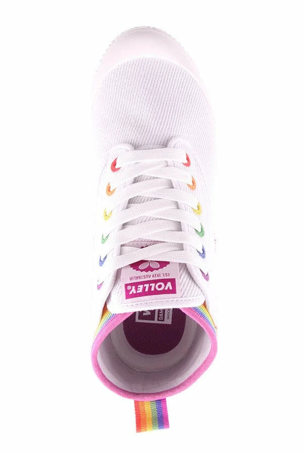 HM85 VOLLEY HERITAGE HI PRIDE WHITE 4 HM85 VOLLEY HERITAGE HI PRIDE WHITE