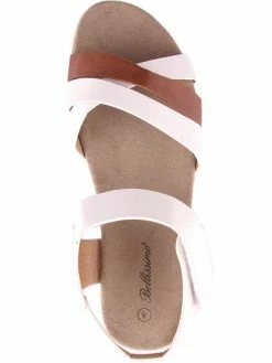 Bellissimo Women I1554 ZORA WHITE/TAN