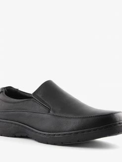 Woodlands IM319 SHORTALL BLACK SLIP ON