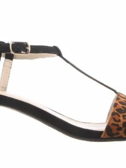 Simona Ricci J1287 JENNA BLACK/LEOPARD Women