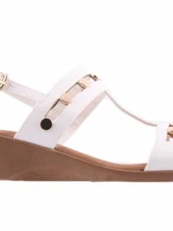 Baretraps Women J1339 JANGLE WHITE