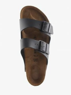 Birkenstock JM147 ARIZONA BLACK BIRKO-FLOR Mens 7 Birkenstock JM147 ARIZONA BLACK BIRKO-FLOR Mens