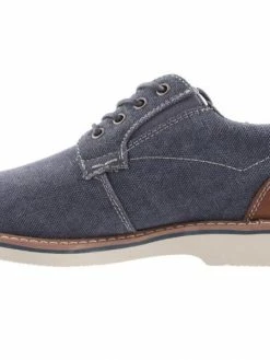 Florsheim Men JM303 BARKLAY PLAIN CANVAS DARK BLU 6 Florsheim Men JM303 BARKLAY PLAIN CANVAS DARK BLU