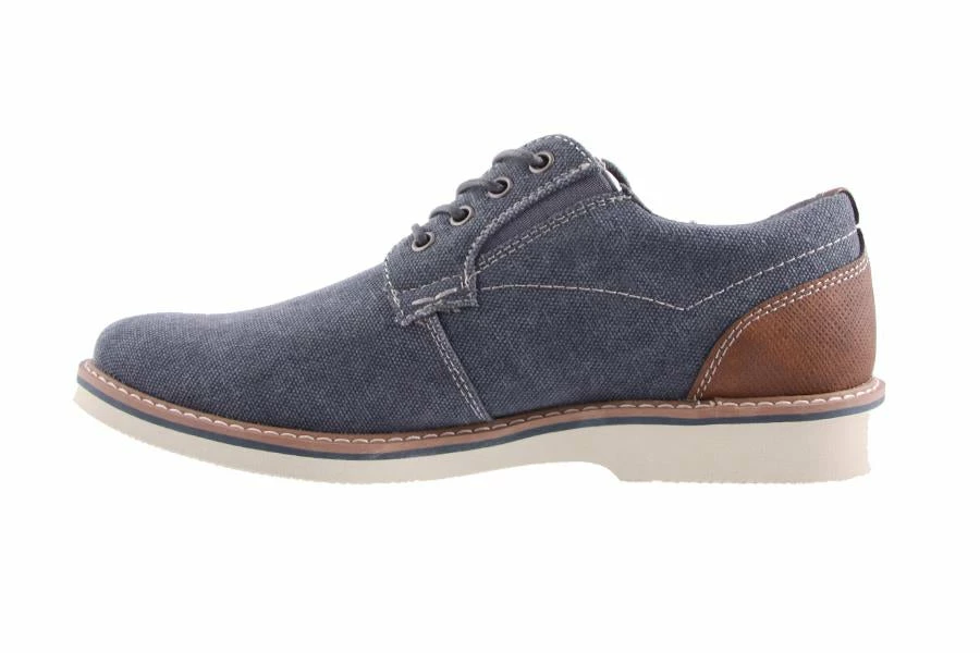 Florsheim Men JM303 BARKLAY PLAIN CANVAS DARK BLU 3 Florsheim Men JM303 BARKLAY PLAIN CANVAS DARK BLU