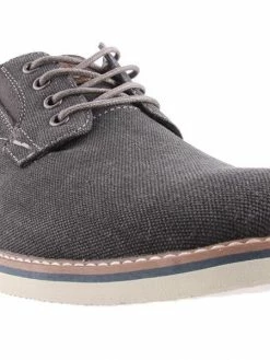 Florsheim Men JM304 BARKLAY PLAIN CANVAS GUNMETAL