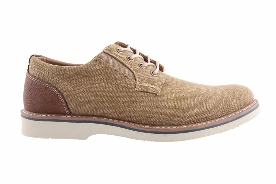 Florsheim JM305 BARKLAY PLAIN CANVAS KHAKI Men 2 Florsheim JM305 BARKLAY PLAIN CANVAS KHAKI Men