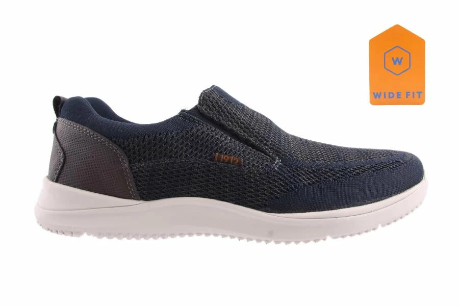 Florsheim Men JM306 CONWAY KNIT-SLIP ON NAVY 2 Florsheim Men JM306 CONWAY KNIT-SLIP ON NAVY