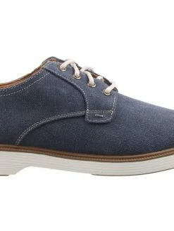 Florsheim Men JM465 SUPACUSH CANVAS OX NAVY