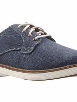 Florsheim Men JM465 SUPACUSH CANVAS OX NAVY