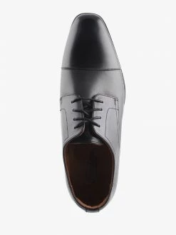 Florsheim Men JM477 JACKSON-CAP BLACK