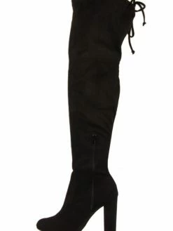 Pied A Terre Women L2596 DEVOUR BLACK SUEDE