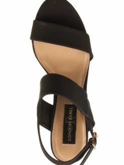 London Rebel Women L2736 CATINKA BLACK NUBUCK