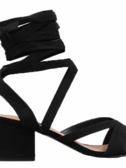 London Rebel Sale L2972 MINLLOW BLACK SUEDE