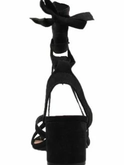 London Rebel Sale L2972 MINLLOW BLACK SUEDE