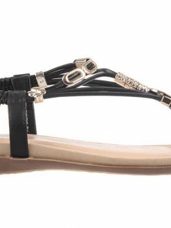 London Rebel Sale L3094 CLEMENTIME BLACK