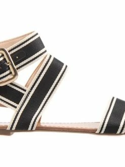 London Rebel Women L3443 CELINE BLACK/NATURAL