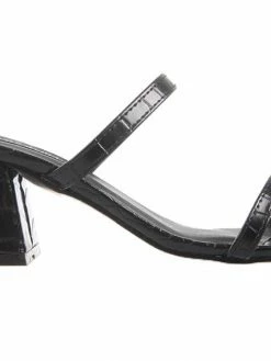 London Rebel Women L3465 SAVINA BLACK CROC