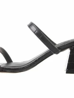 London Rebel Women L3465 SAVINA BLACK CROC