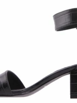 London Rebel Women L3574 SHOUTIT BLACK CROC