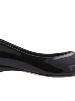 London Rebel Women L3579 LUMBAA BLACK PATENT