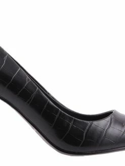 London Rebel Women L3580 STARDOM BLACK CROC