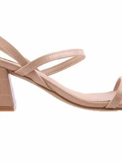 London Rebel Women L3611 SANI NUDE CROC