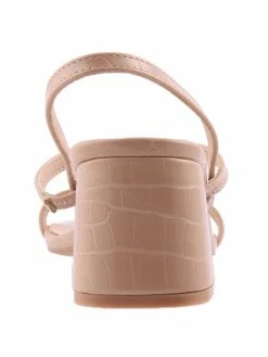 London Rebel Women L3611 SANI NUDE CROC