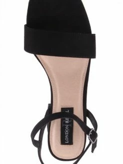 London Rebel L3647 SHURI BLACK SUEDE Women