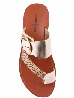 London Rebel L3669 RIVIERA GOLD METALIC Women